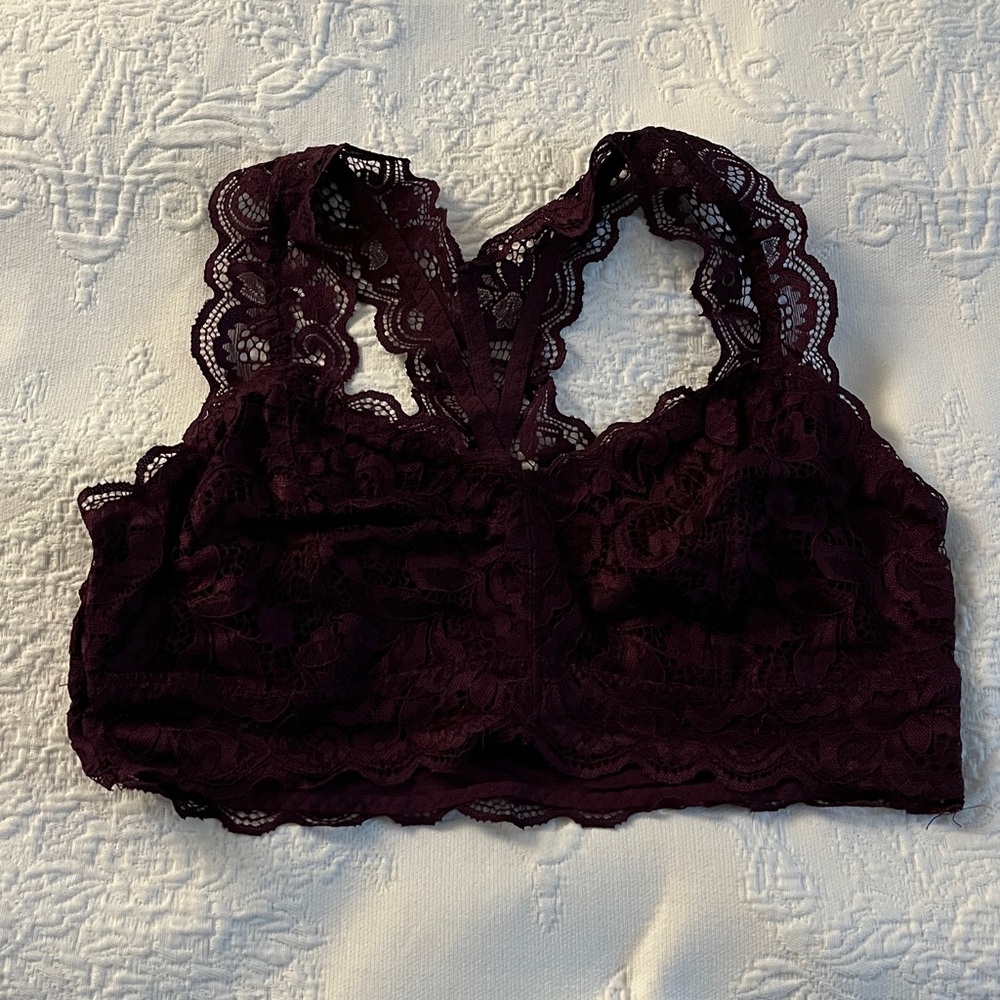 2-pack Lace Bralettes - Picture 2 of 4